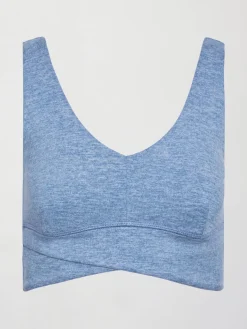 Wrap Bra in Heather Melt