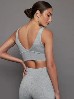 Wrap Bra in Heather Melt