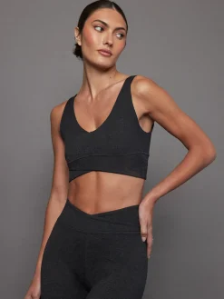 Wrap Bra in Heather Melt