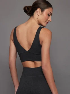 Wrap Bra in Heather Melt