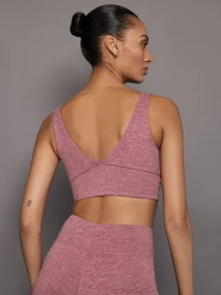 Wrap Bra in Heather Melt