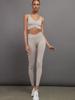 Wrap Legging in Heather Melt