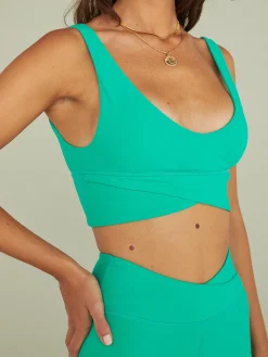 Wrap Sports bra in Melt
