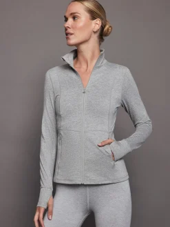 Zip Long Sleeve Run Top