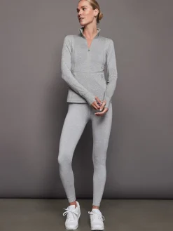 Zip Long Sleeve Run Top