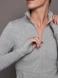 Zip Long Sleeve Run Top