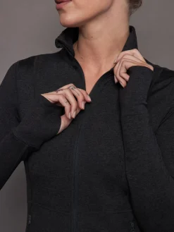 Zip Long Sleeve Run Top