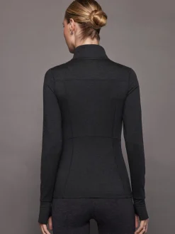 Zip Long Sleeve Run Top