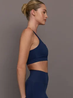 Zipper Bra in Diamond Compression