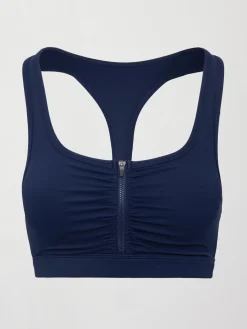 Zipper Bra in Diamond Compression